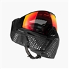 A CRBN ZERO PRO paintball mask in the Smoke colorway.