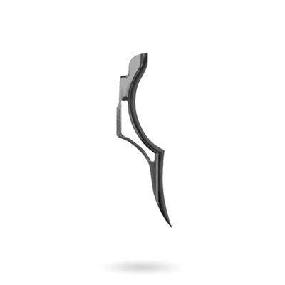 An Infamous Deuce 1R DNA Trigger for Planet Eclipse paintball markers. The trigger is grey.