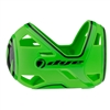 A Dye Flex series tank cover for carbon fiber HPA tanks. The cover is green.