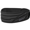 An Exalt neck protector for paintball and airsoft. The neck protector is black.
