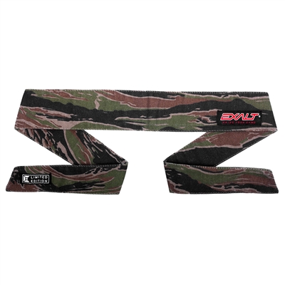 Exalt Limited Edition Paintball Headband - Horizontal Jungle Tiger Camo