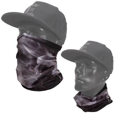 Exalt Multi-Purpose Neck Gaiter & Cloth Face Covering - Smoke