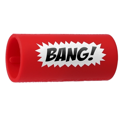 An Exalt Gun Graffiti Barrel Band in the Bang colorway.