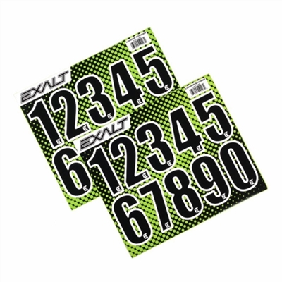 Exalt Loader Stickers - Number Kit