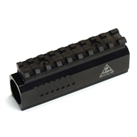 Lapco's front block with picatinny rail expands the scope of possibility of your Tippmann TiPX by giving you a platform to mount Picatinny red dots, scopes, sights, and other attachments on your marker.