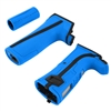 A complete set of color matched OEM replacement rubber grips to fit both the GEO R5 and CS3 Pro Paintball Markers.