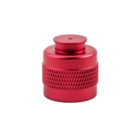 Protect your CO2 or compressed air tank's regulator threads with our custom thread protectors. Thread protectors are the cheapest and easiest way to protect the investment you made when you bought your tank. No more banged up threads.