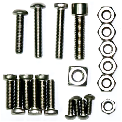 Lapco Stainless Steel Hardware Kit for Tippmann 98 Platinum Series Paintball Guns