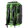 An HK Army Expand 35L backpack in the Shroud Black / Neon Green colorway.