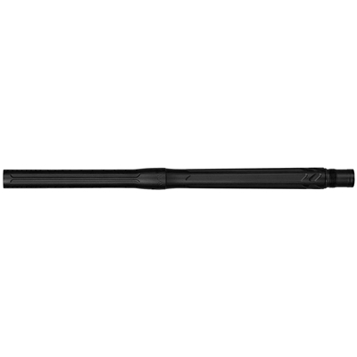An HK Army XV One Piece barrel for Autococker threaded paintball guns. The barrel is dust black and has a bore size of 0.689 inches.