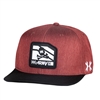 The HK Army Clip Snapback features a custom quarter twill with 6 panel baseball cap construction. The design details include jacquard patch on the front, embroidered HK Army icon on the side and an easy adjust snap strap at back.