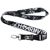 An HK Army lanyard / keychain in the Crypt colorway.