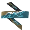 HK Army paintball headbands measure 43 inches in length and are 2.5 inches wide, so they always provide a perfect fit. Each headband features a terry cloth sweat band that absorbs sweat, provides a bit of padding, and helps keep you cool while you play.