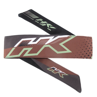 HK Army paintball headbands measure 43 inches in length and are 2.5 inches wide, so they always provide a perfect fit. Each headband features a terry cloth sweat band that absorbs sweat, provides a bit of padding, and helps keep you cool while you play.
