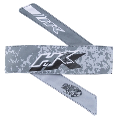 HK Army paintball headbands measure 43 inches in length and are 2.5 inches wide, so they always provide a perfect fit. Each headband features a terry cloth sweat band that absorbs sweat, provides a bit of padding, and helps keep you cool while you play.