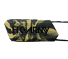 An HK Army Ball Breaker barrel blocker in the Sandstorm colorway.
