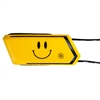An HK Army Ball Breaker barrel blocker in the Smiley colorway.