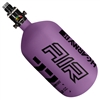 An HK Army Alpha Air 77/4500 HPA tank in the Haze colorway. The tank is matte purple with black accents and details.