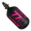 An HK Army Alpha Air 77/4500 HPA tank in the Viper colorway.