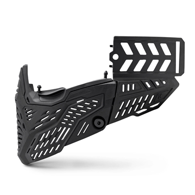 A Black HK Army Lower Kit for JT Proflex paintball masks.