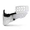 A Clear Translucent HK Army Lower Kit for JT Proflex paintball masks.