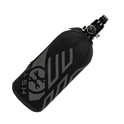 An HK Army HSTL Tank Cover for 48ci HPA and 20oz CO2 paintball tanks.
