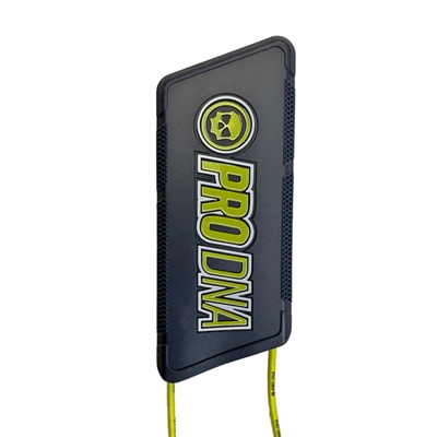 An Infamous Pro DNA premium silicone paintball marker barrel blocker.