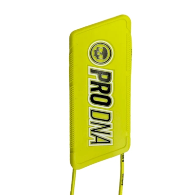 An Infamous Pro DNA premium silicone paintball marker barrel blocker.
