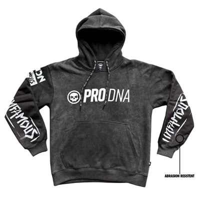 An Infamous Pro DNA heavy-weight playing hoodie.