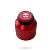 An Infamous Pro DNA aluminum thread saver / thread protector. Dust red.