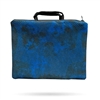 An Infamous paintball marker sleeve / bag in the blue skull colorway.