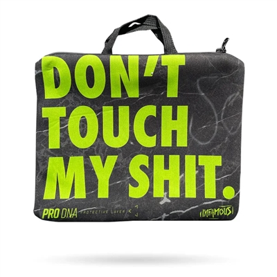 An Infamous paintball marker sleeve / bag in the DTMS colorway.