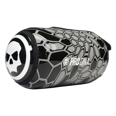 An Infamous Shield Grip tank cover in the Pro DNA colorway.