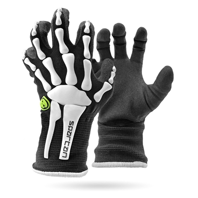 Infamous Spartan Paintball Gloves - Black & White