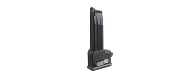 Lancer Tactical HPA AEG M4 Magazine Adapter For TM HICAPA Airsoft Pistols - (Black)