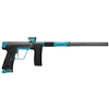 A Planet Eclipse CS3 Pro paintball marker in the Provoke Turquoise colorway.