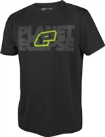 Planet Eclipse Mens Blok T-Shirt - Black - Large