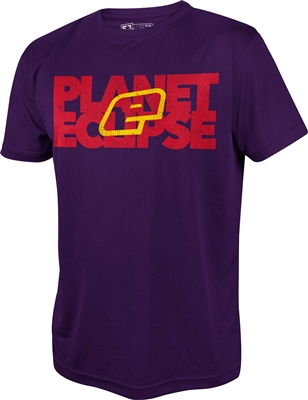 Planet Eclipse Mens Blok T-Shirt - Purple - Large