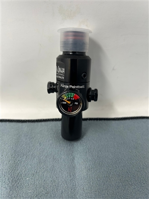 A Ninja 4500psi Ultralite tank regulator. The regulator has a SLP output pressure.