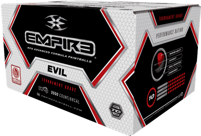 A 2000rd case of Evil Paintballs.