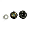 Replacement low profile 1.8K burst disk for paintball tank regulators. Suitable for 3000psi and 4500psi regulators. Includes washer.