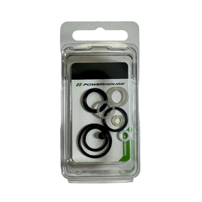 A rebuild kit for Powerhouse Counterpunch and Hook paintball tank regulators