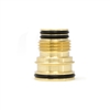 A brass bonnet swap kit for Pro V3 (formerly ACE) regulators.