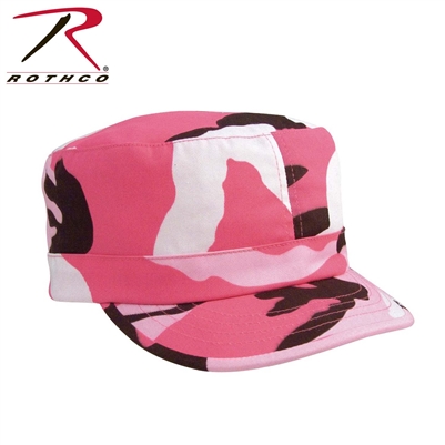 Rothco Women's Adjustable Fatigue Cap - Pink Camo