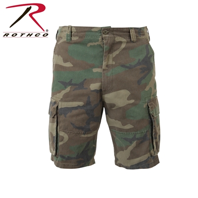 Rothco Vintage Paratrooper Shorts - Woodland - 2XL