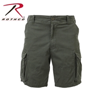 Rothco Vintage Solid Paratrooper Cargo Short - Olive Drab - 2XL