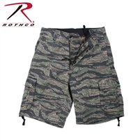 Rothco Vintage Camo Infantry Utility Shorts - Tiger Stripe - 2XL
