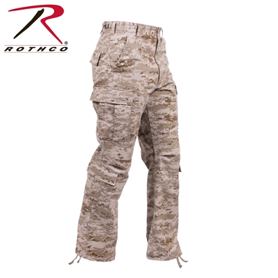Rothco Vintage Paratrooper Fatigue Pants - Desert Digital