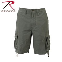 Rothco Vintage Infantry Utility Shorts - Olive Drab