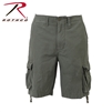 Rothco Vintage Infantry Utility Shorts - Olive Drab - 3XL